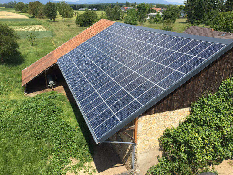 La centrale photovoltaïque à Spechbach